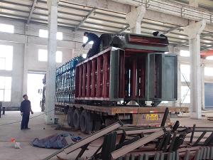 裝車完畢，等待發貨